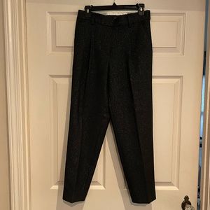 Black Shimmer Dress Pants